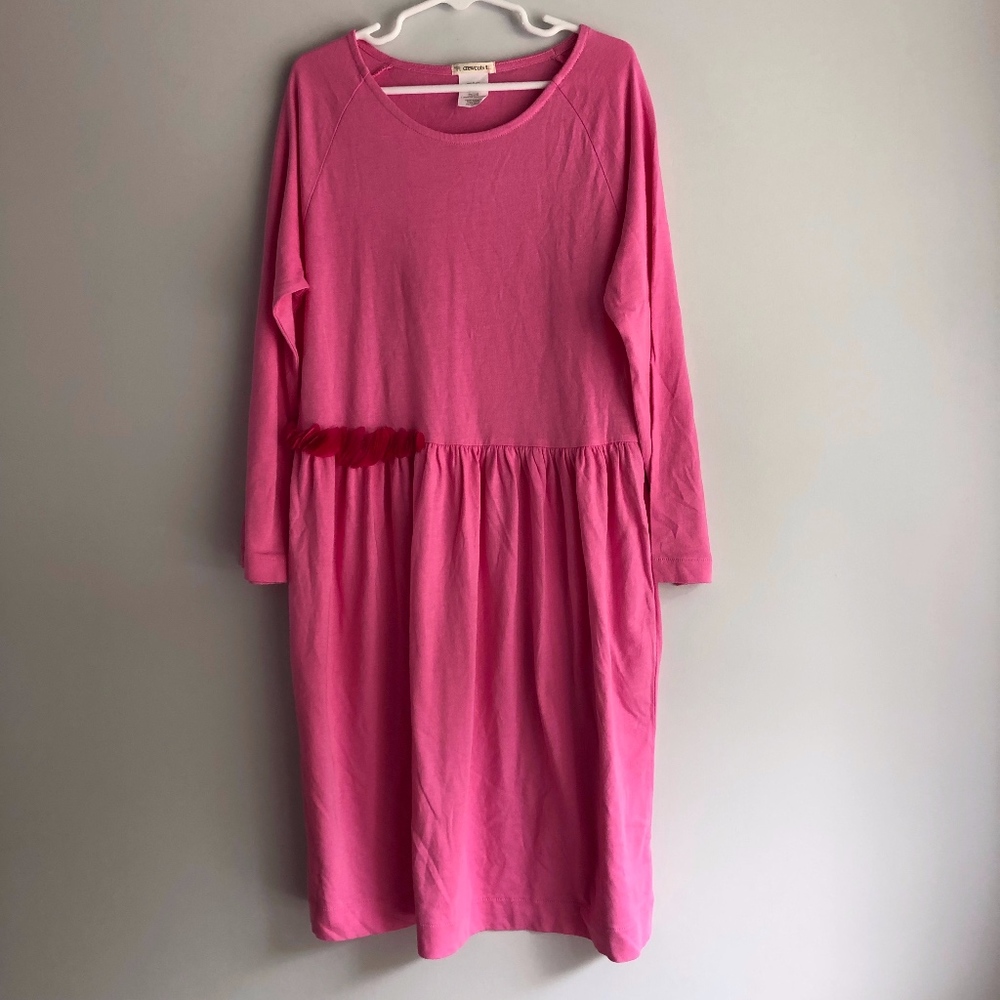 🦊 Crewcuts Pink Knit Dress